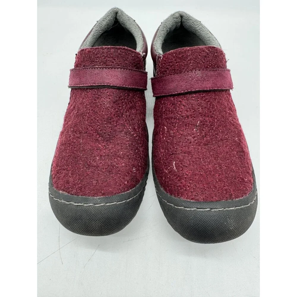 Jsport Womens Blair Slip-On Comfort Shoes Size 8M Maroon Cozy Memory Foam Winter - Picture 5 of 13